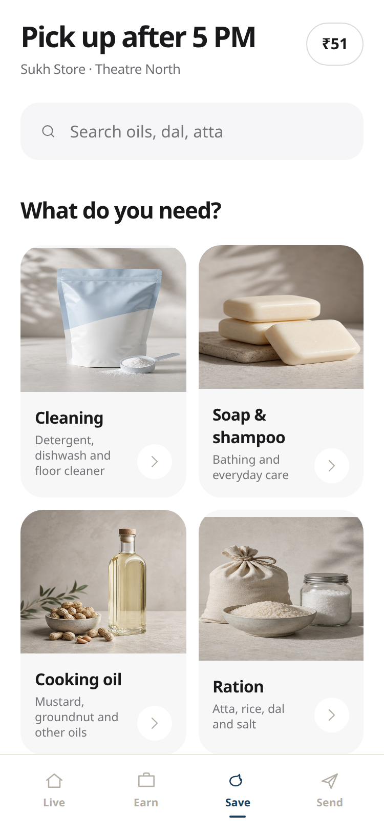 NiaSave Save — pick up after 5 PM