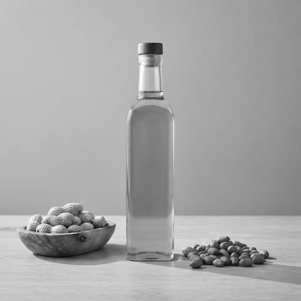 Cold-pressed groundnut oil